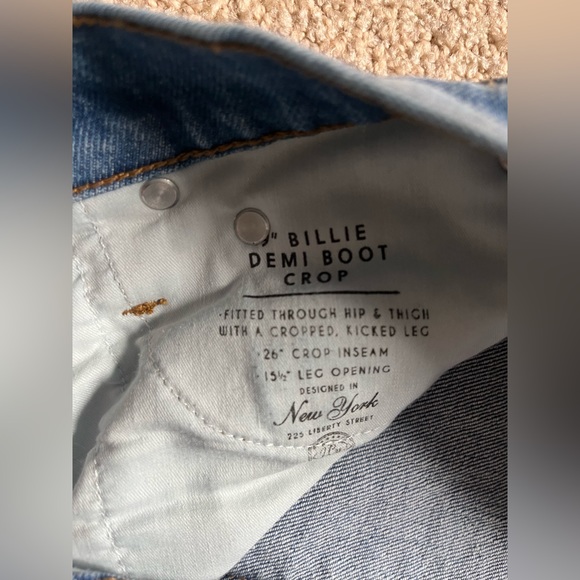 J. Crew semi boot cut crop jeans size 26 - Picture 3 of 7